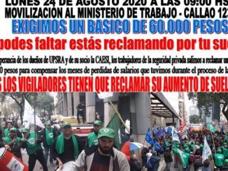 vigiladores reclaman aumento