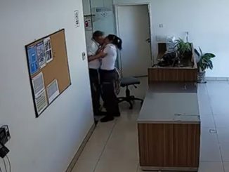 vigiladora abusada bajo las cámaras por un encargado