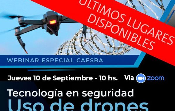 charla sobre tecnología y el uso de drones caesba