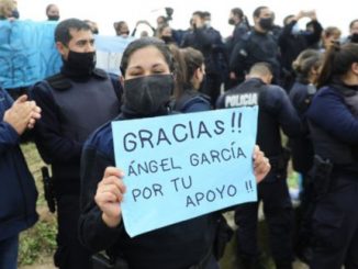 policías agradecen a ángel garcía