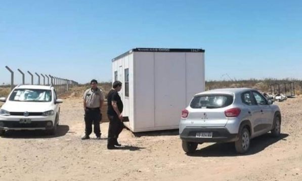 balearon un casilla de seguridad del epan