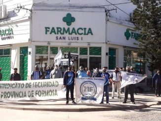 movilización de vigiladores en formosa