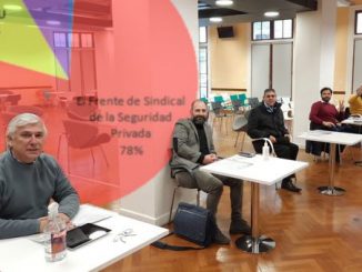 el frente sindical de la seguridad privada fue elegida para conducir el futuro de la actividad