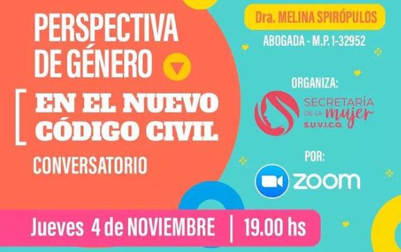 invitación de la secretaria de la mujer suvico