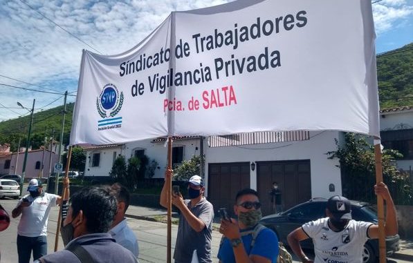 el sindicato stvp se manifiesta en salta