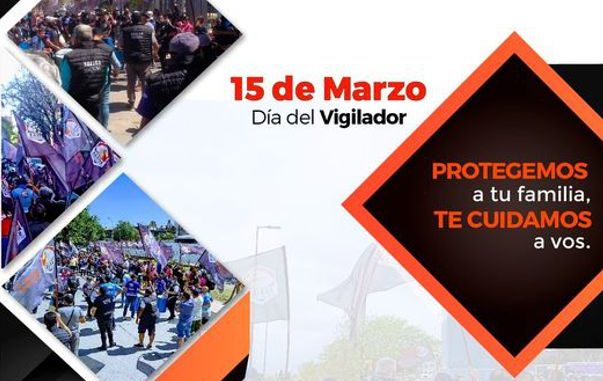 15 de marzo día del vigilador afiliado a suvico