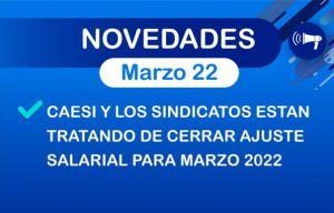 caesi anunciara un nuevo aumento desde el mes del marzo para los vigiladores