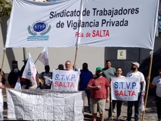 vigiladores de salta protestan