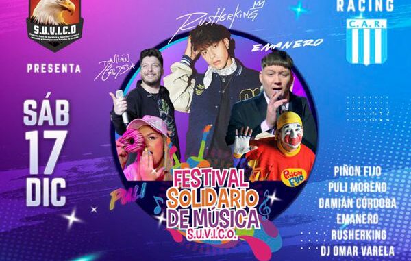 festival solidario de música suvico