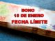 pago del bono de fin de año fecha limite