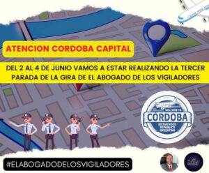 el Abogado de los Vigiladores en córdoba