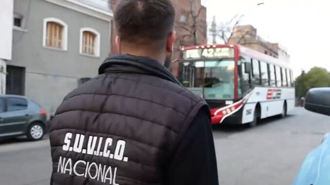 vigiladores de córdoba trasporte publico