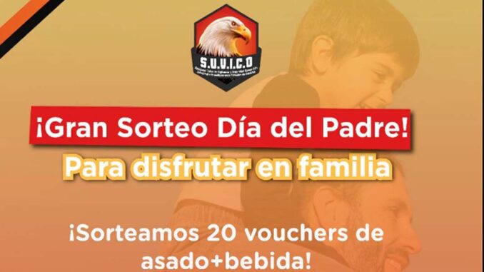 sorteo de suvico por el dia del padre