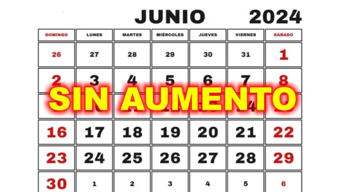 junio sin aumento para los vigiladores