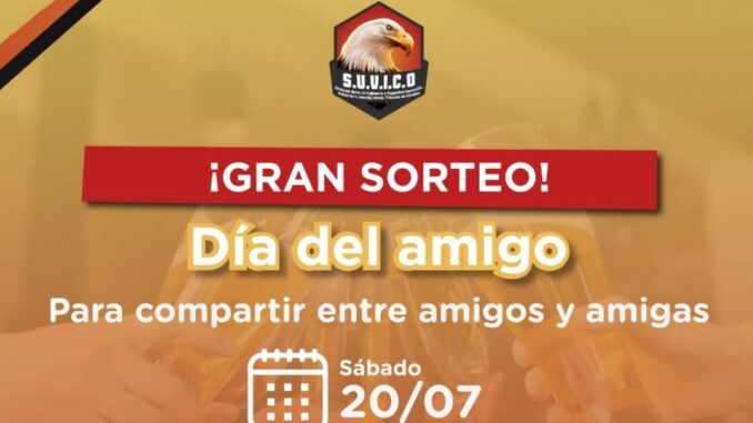 sorteo por el día del amigo