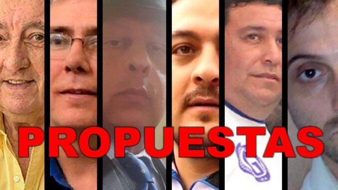 propuestas de los candidatos por las conducción de upsra