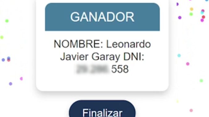 ganador del concurso la de la voz del vigilador