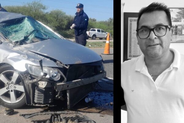 TRÁGICO ACCIDENTE EN SAN LUIS: FALLECE ERNESTO CARINI, FUNDADOR DEL SINDICATO SITRAVIP, SU HIJO LUCHA POR SU VIDA