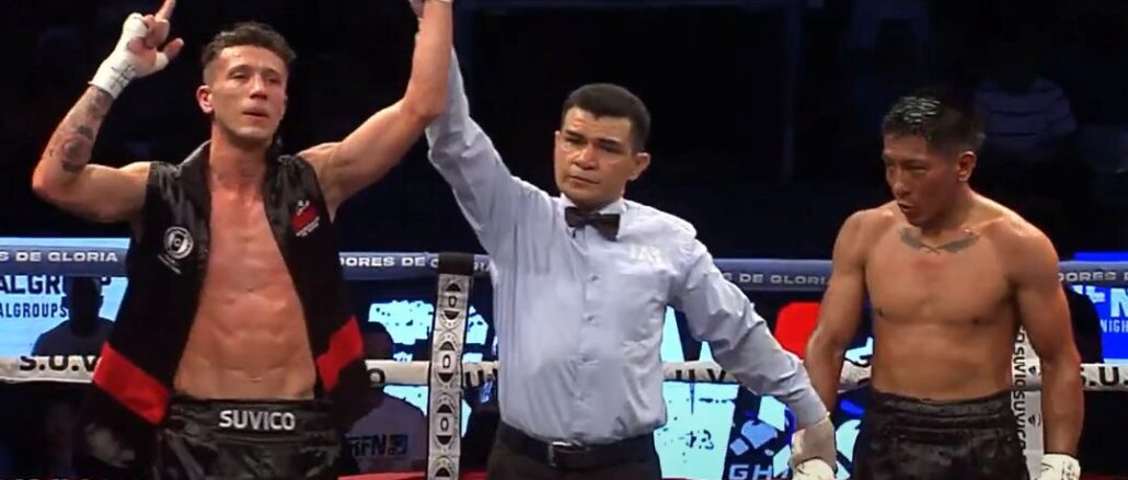 triunfo del boxeador Eduardo el niño casal
