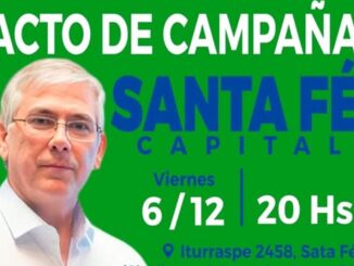 cierre de campaña de julio Gutiérrez en santa fe