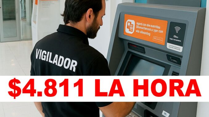 En el mes de septiembre, la hora de un vigilador privado pasó a tener un valor de $4.811, luego de aplicarse el último tramo del aumento pactado. Con esta actualización, las sumas no remunerativas se incorporaron al básico, lo que generó una mejora en el cálculo de la hora laboral.