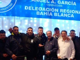 La Unión Personal de Seguridad de la República Argentina (UPSRA) inauguró una nueva delegación en la ciudad de Bahía Blanca, en un acto encabezado por el secretario general Ángel Alberto García y el secretario adjunto Diego García, junto a gran parte de la comisión nacional del gremio.