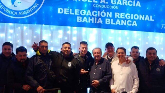 La Unión Personal de Seguridad de la República Argentina (UPSRA) inauguró una nueva delegación en la ciudad de Bahía Blanca, en un acto encabezado por el secretario general Ángel Alberto García y el secretario adjunto Diego García, junto a gran parte de la comisión nacional del gremio.