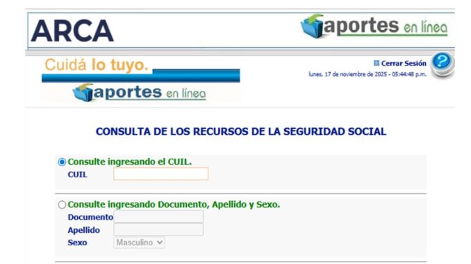 El abogado de los vigiladores, Leandro Martínez Canter, compartió un nuevo consejo rápido para que cualquier trabajador pueda verificar si su empleador está realizando los aportes de manera correcta. El procedimiento es sencillo y se puede realizar desde cualquier teléfono o computadora con acceso a internet.