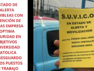 El Sindicato de Vigiladores SUVICO se declaró en estado de alerta y movilización en el marco de dos conflictos simultáneos que, según señalaron desde la conducción gremial, apuntan a frenar la precarización laboral y defender los derechos de sus afiliados. La organización, encabezada por Gustavo Pedrocca, enfrenta actualmente reclamos contra dos empresas del sector.