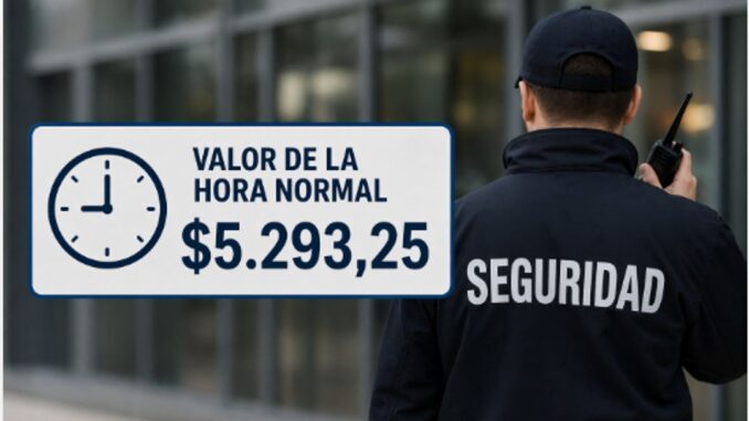 En el marco del acuerdo paritario firmado a comienzos de 2026, el mes de abril trae consigo una nueva actualización en los salarios de los trabajadores de seguridad privada. Este incremento escalonado impacta directamente en el sueldo básico de los vigiladores, lo que a su vez repercute en el valor de la hora de trabajo.