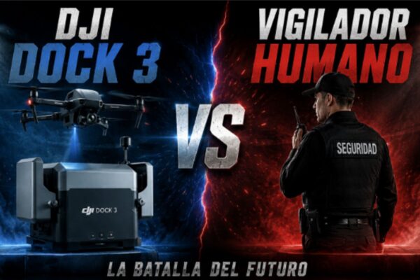 ¿EL NUEVO ENEMIGO DEL VIGILADOR? EL DJI DOCK 3 YA COMIENZA A REVOLUCIONAR LA SEGURIDAD PRIVADA