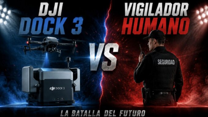 El avance de la tecnología continúa transformando el mundo laboral y la seguridad privada no es la excepción. En distintos puntos del país y del mundo, empresas comienzan a incorporar sistemas autónomos de vigilancia como el DJI Dock 3, una solución tecnológica que para muchos representa el futuro del sector, pero que para otros podría convertirse en una amenaza directa para los puestos de trabajo de los vigiladores tradicionales.