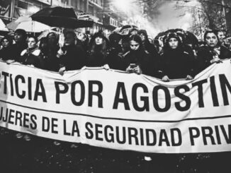 Ni la lluvia ni las bajas temperaturas fueron un impedimento para que decenas de mujeres vigiladoras salieran a las calles a reclamar justicia y alzar su voz contra la violencia de género. La movilización fue impulsada por la Secretaría de la Mujer del Sindicato de Vigilancia SUVICO, conducido por Gustavo Pedrocca, en el marco de una jornada de reflexión y lucha.