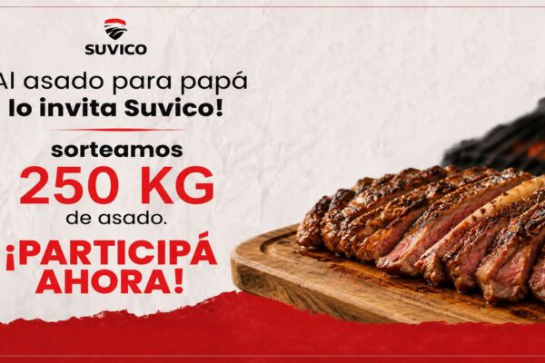 SUVICO SORTEARÁ 250 KILOS DE CARNE ENTRE SUS AFILIADOS POR EL DÍA DEL PADRE