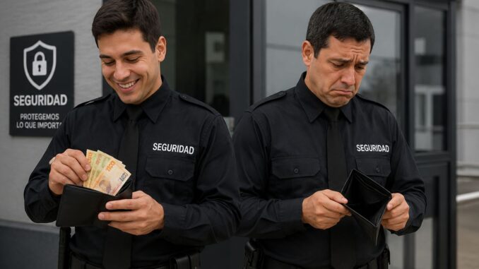 El reciente acuerdo salarial para los trabajadores de la seguridad privada volvió a abrir el debate dentro del sector. Mientras algunos dirigentes sindicales celebran el incremento como una conquista propia, otros trabajadores cuestionan el resultado obtenido y consideran que el aumento quedó por debajo de las expectativas.
