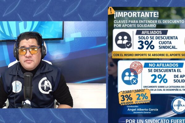 UPSRA IMPLEMENTARÁ UN APORTE SOLIDARIO DEL 2% TRAS EL ÚLTIMO ACUERDO SALARIAL