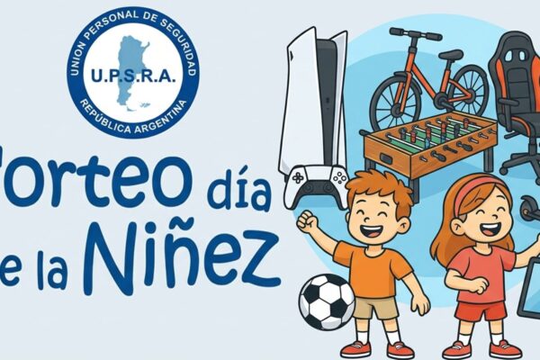 UPSRA REALIZA UN MEGA SORTEO POR EL DÍA DE LA NIÑEZ